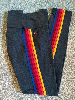 Aviator Nation 5-Stripe Leggings